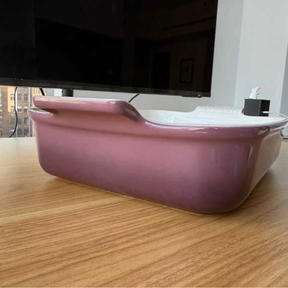 Le Creuset Heritage Dish 32cm ~~FIG
 (LE CREUSET SECONDS) - Picture 3 of 9